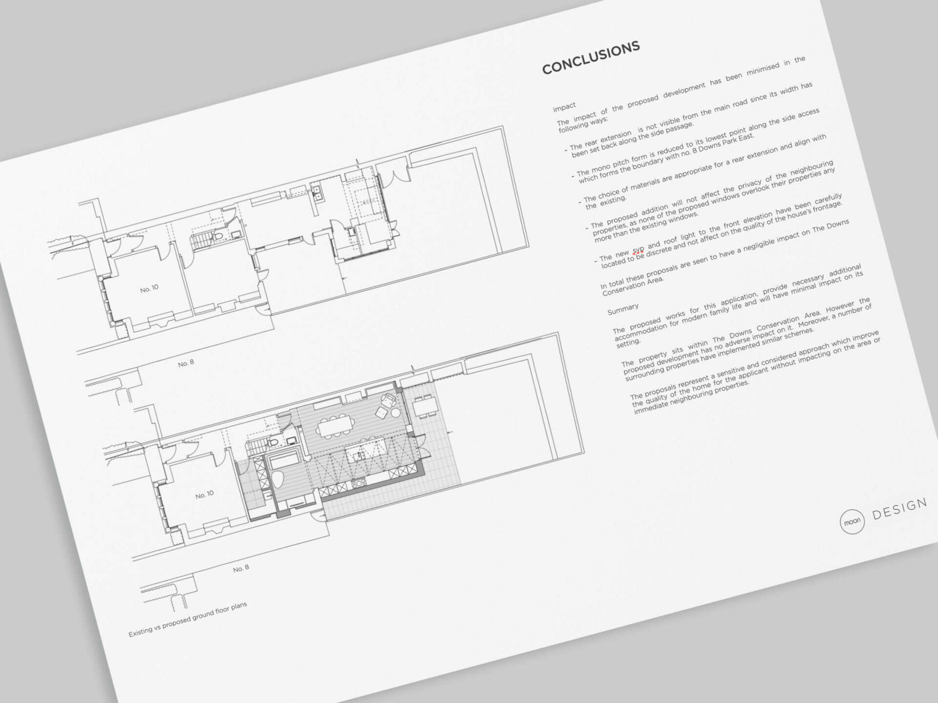 Design and access statement example page