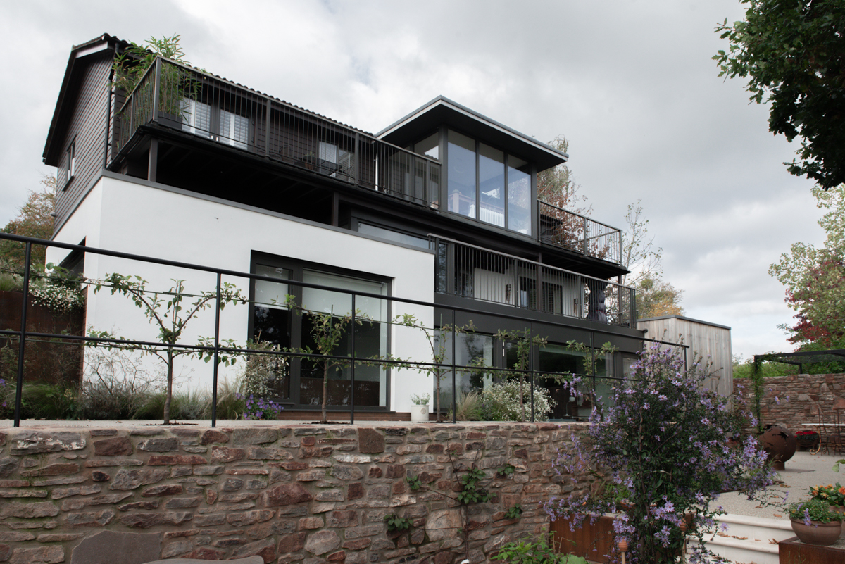 Balconies and glass extensions