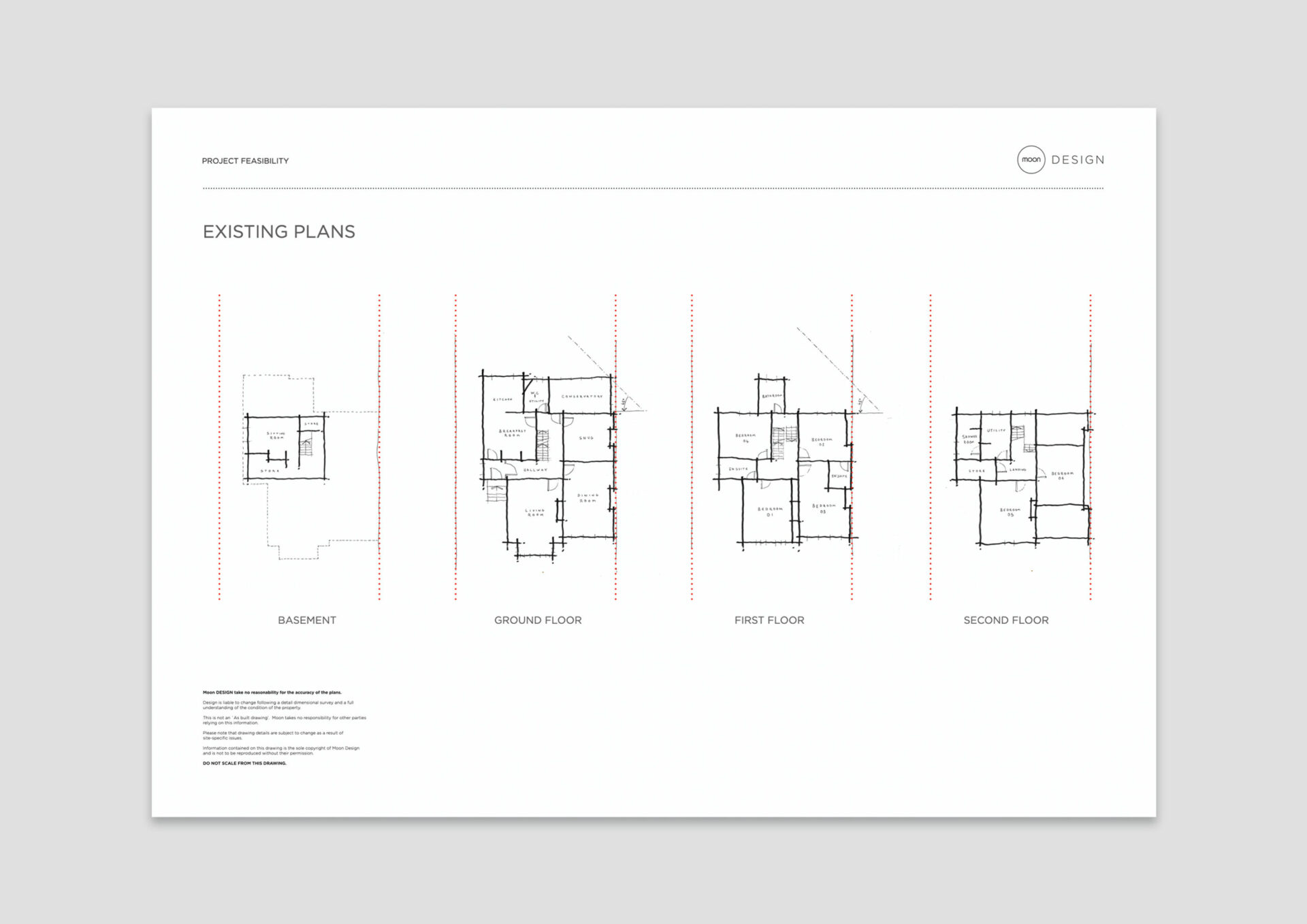 Feasibility sketch plans