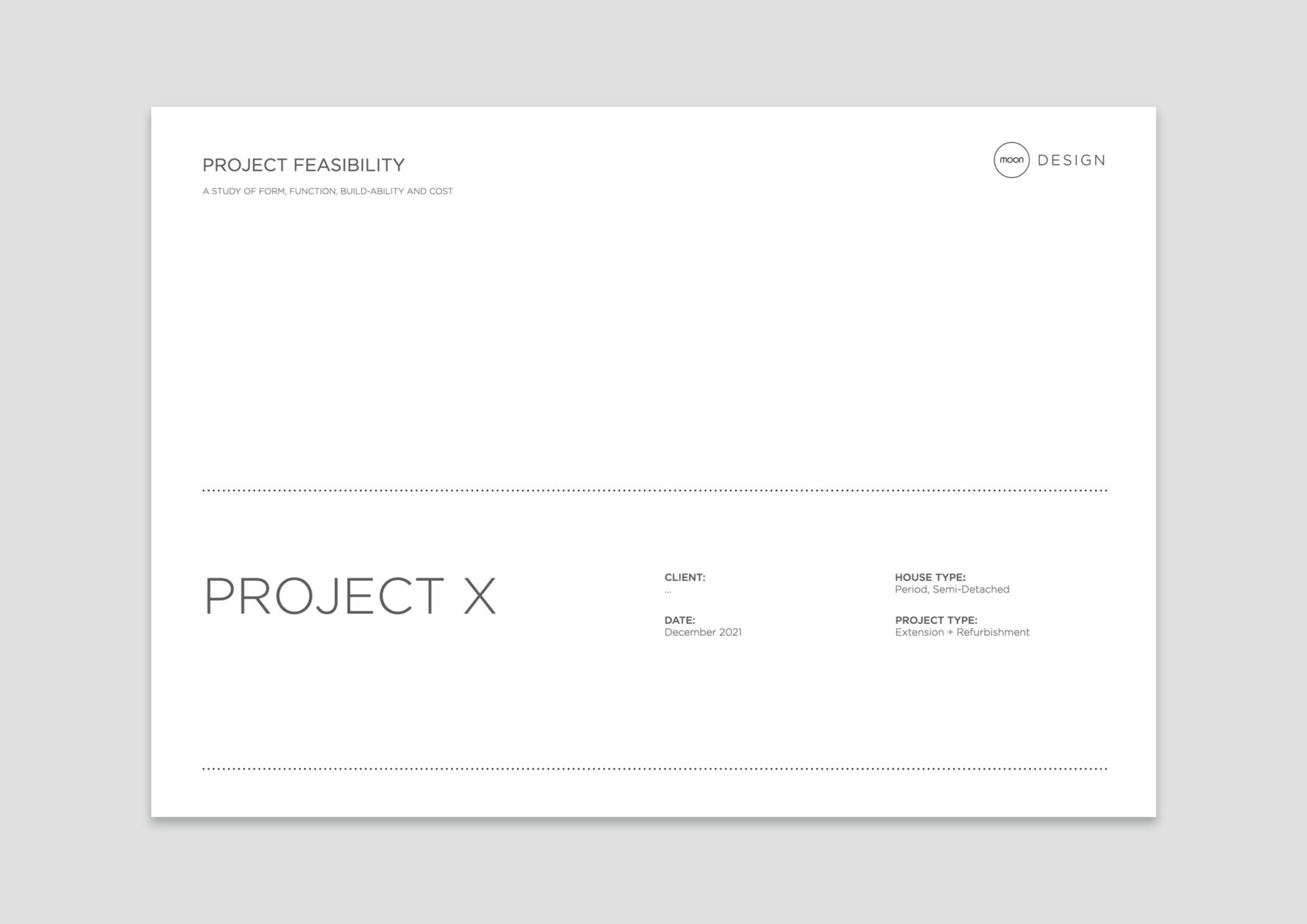 Feasibility presentation document